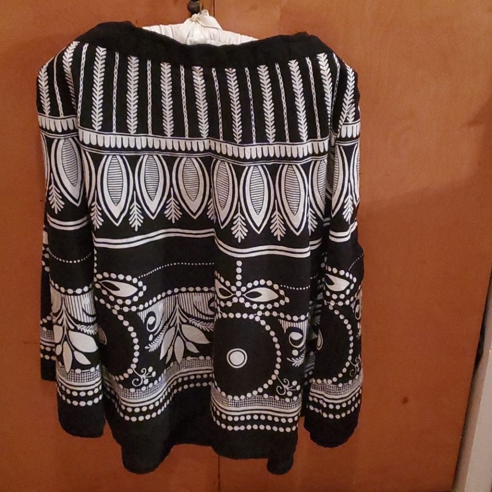 SW women's midi skirt black/white